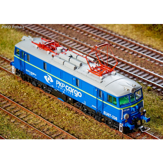 Piko 96382 , Lokomotywa Elektrowóz EU07-336 PKP Cargo , H0 z dekoderem jazdy